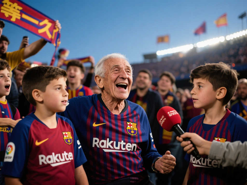 【现场】怒斥佛爷狂欢夺冠，巴萨之夜人人称“王